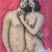 Peinture Desnudos par De Ponte Sandro | Tableau Figuratif Acrylique nu