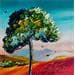 Painting L'arbre de vie by Fonteyne David | Painting Figurative Oil Landscapes