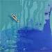 Gemälde silence 11 von Gozdz Joanna | Gemälde Figurativ Marine Öl Acryl