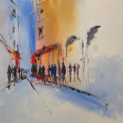 Peinture Rue aux épices par Raffin Christian | Tableau  Huile