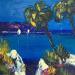 Painting Vers les calanques de Miou by Sabourin Nathalie | Painting