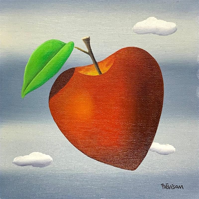 Painting Love apple by Trevisan Carlo | Painting Oil