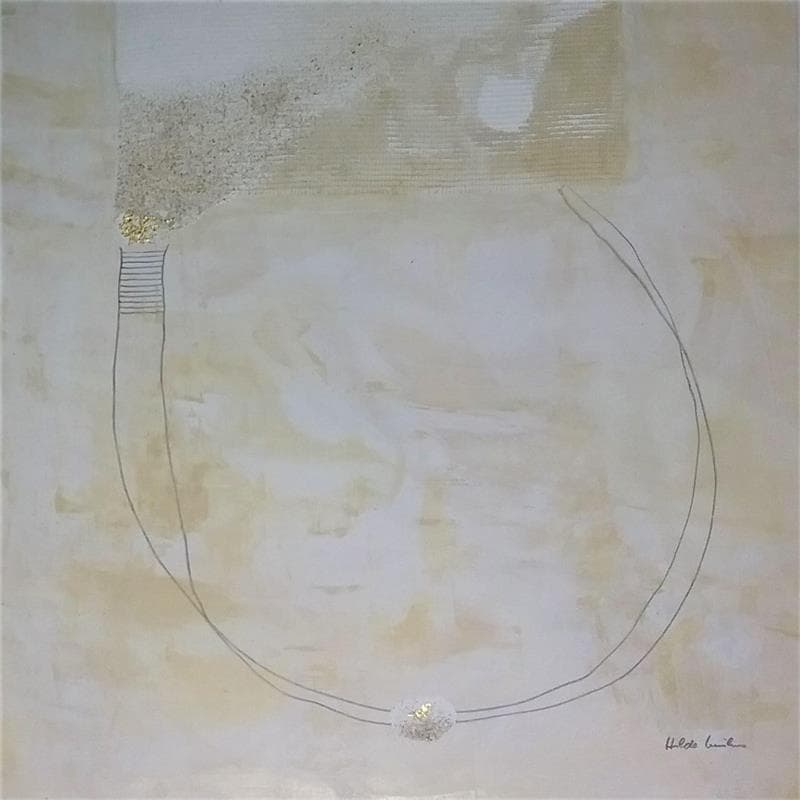 Peinture HO 90 par Wilms Hilde | Tableau Abstrait Minimaliste