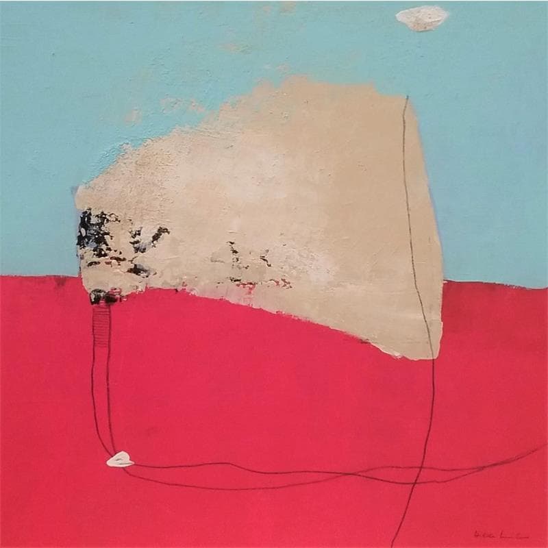 Painting HO 52 by Wilms Hilde | Painting Abstract Minimalist