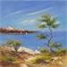 Painting Le grand pin by Lyn | Painting Figurative Landscapes Oil