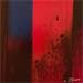 Gemälde Bandes colorées n°49A von Becam Carole | Gemälde Abstrakt Minimalistisch Öl