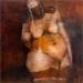 Painting Africaine by Muze | Painting Figurative Nude Oil