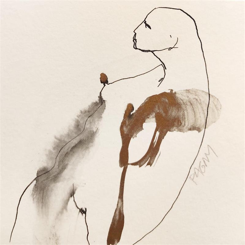 Peinture Nude par Pagny Corine | Tableau