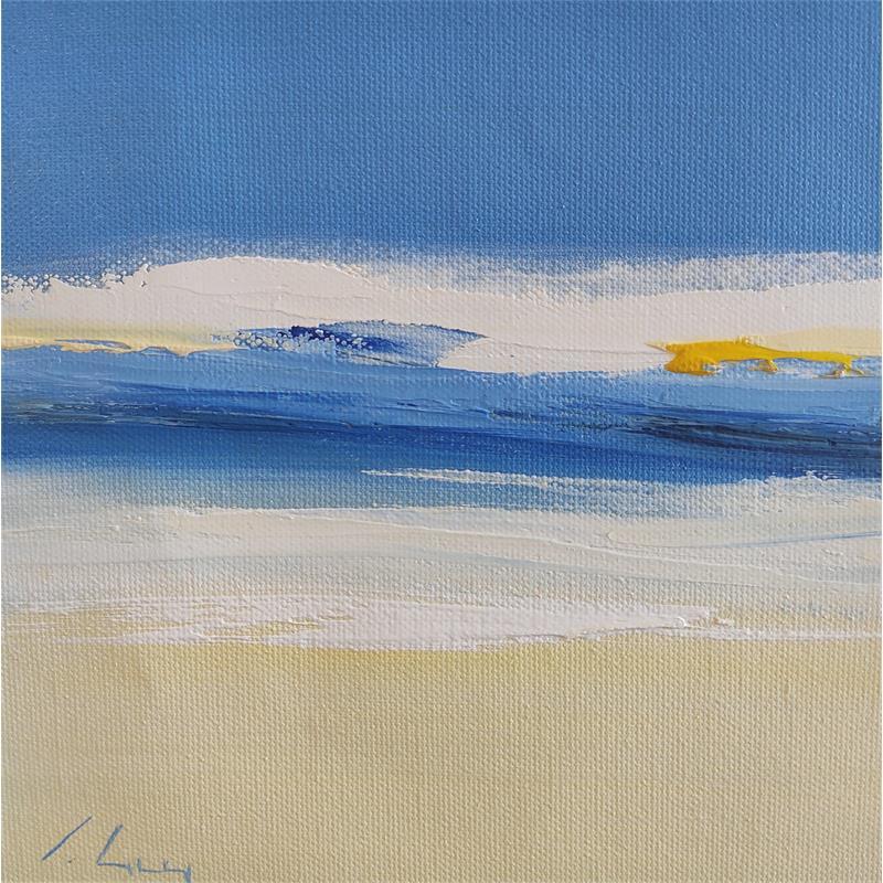 Painting Sable by Guy Viviane  | Painting Abstract Minimalist Oil