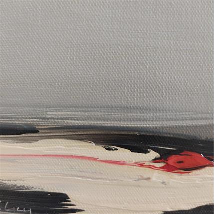 Painting Limite by Guy Viviane  | Painting Abstract Oil Minimalist