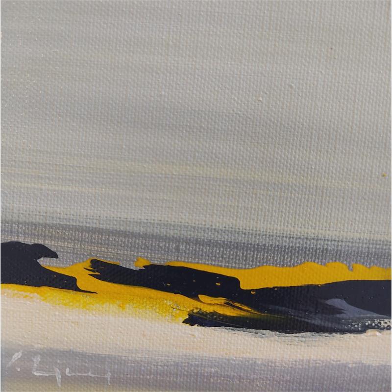 Painting Eclats by Guy Viviane  | Painting Abstract Oil Minimalist