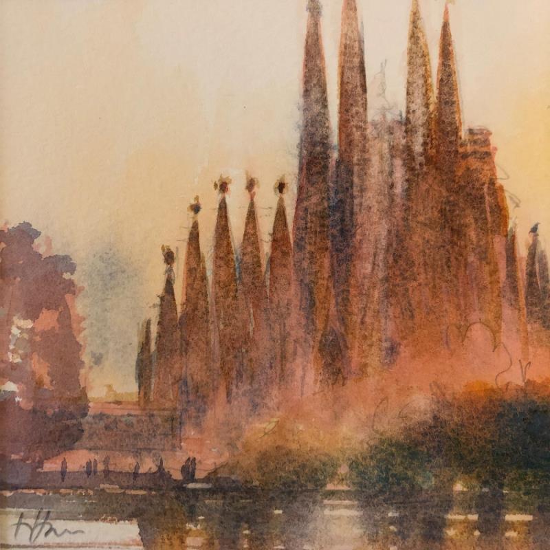 Painting Barça Light by Jones Henry | Painting Watercolor