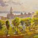 Painting Hamburg Vines by Jones Henry | Painting Watercolor
