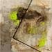 Peinture Rêve par Ruysschaert | Tableau Abstrait Mixte minimaliste