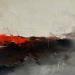 Painting Il faut du temps pour oublier by Dumontier Nathalie | Painting Abstract Minimalist Oil