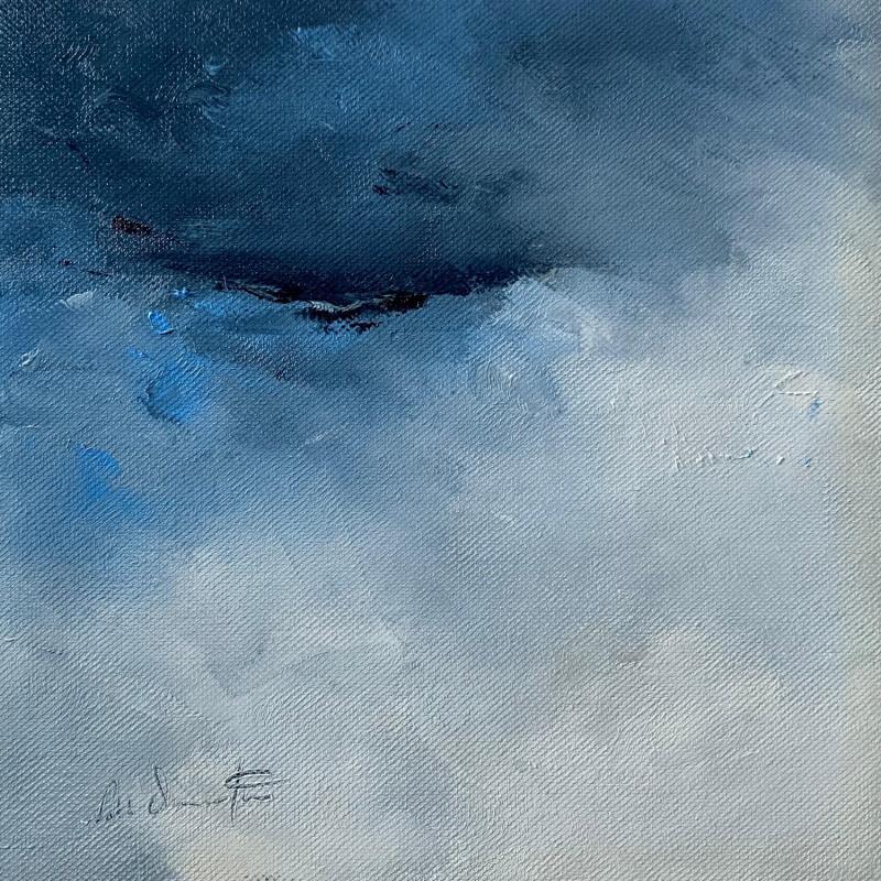 Painting Tout en douceur by Dumontier Nathalie | Painting Abstract Minimalist Oil