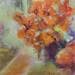 Gemälde Flowers 11 von Nelleke Smit | Gemälde Figurativ Stillleben Öl Acryl