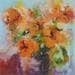 Peinture Flowers 10 par Nelleke Smit | Tableau Figuratif Natures mortes Huile Acrylique