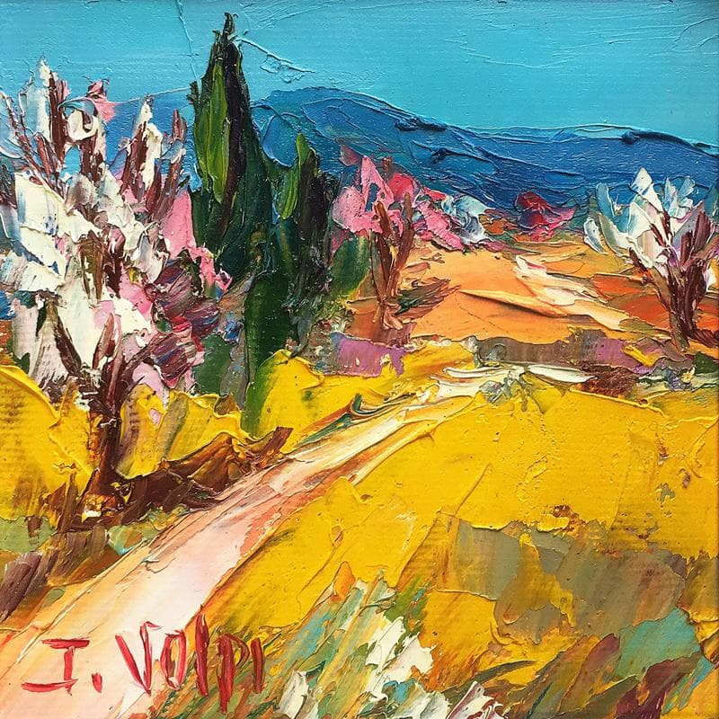 Painting Printemps en Provence by Volpi Jacques | Painting