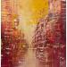 Painting VOLUPTE by Levesque Emmanuelle | Painting Abstract Urban Oil