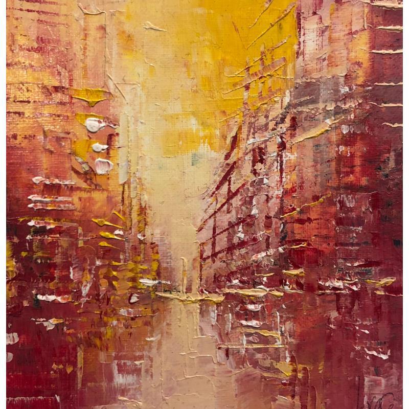 Painting VOLUPTE by Levesque Emmanuelle | Painting Abstract Oil Urban