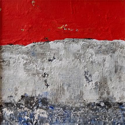 Painting D304 by Moracchini Laurence | Painting Abstract Mixed Minimalist