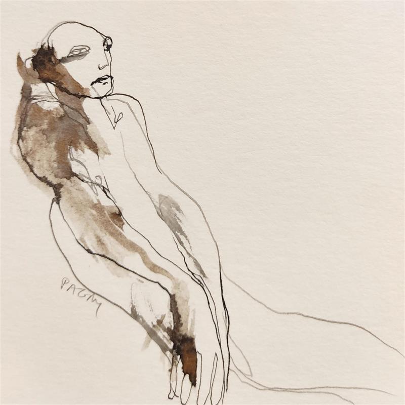Peinture Nude par Pagny Corine | Tableau