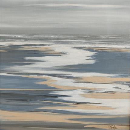Gemälde Blanc d'éccume von Macee | Gemälde Figurativ Öl Marine