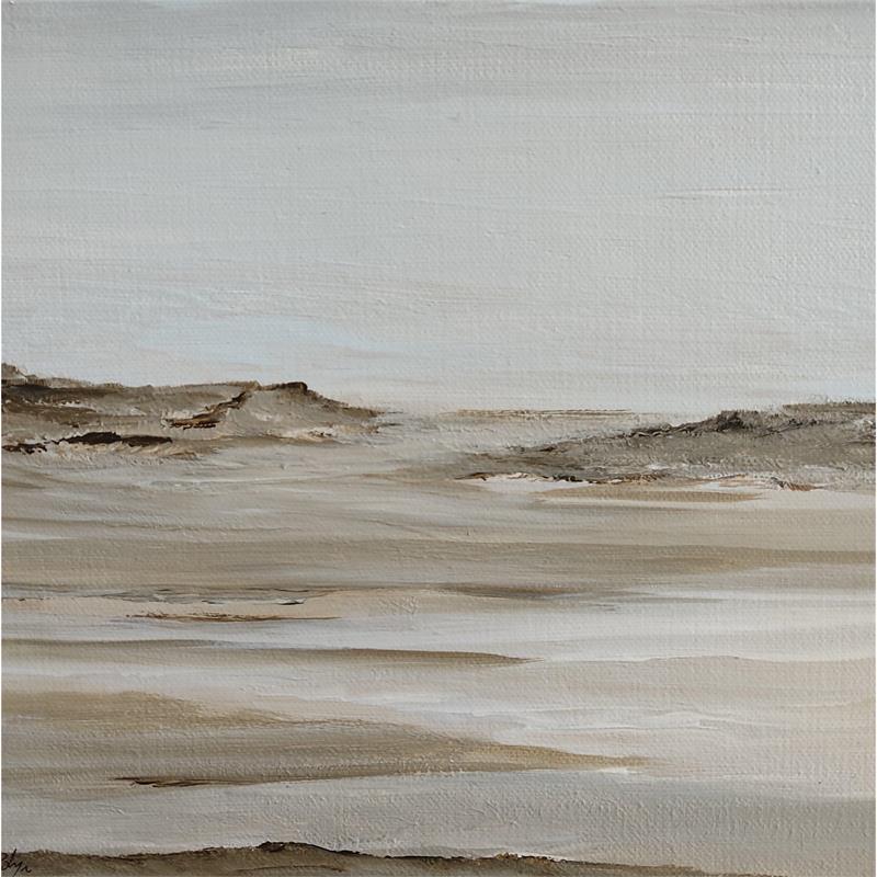Peinture Dans les dunes par Macee | Tableau Figuratif Huile