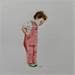 Painting Punt by Rovira Gustems Marta | Painting Figurative Watercolor Portrait Life style