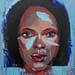 Painting Rihanna by Torrecillas Yann | Painting Figurative Acrylic Portrait