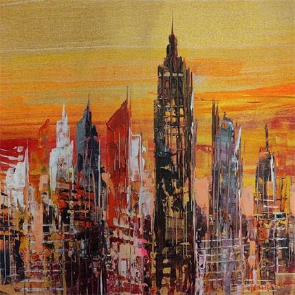 Painting Gold and black by Ygartua Paul  | Painting  Urban