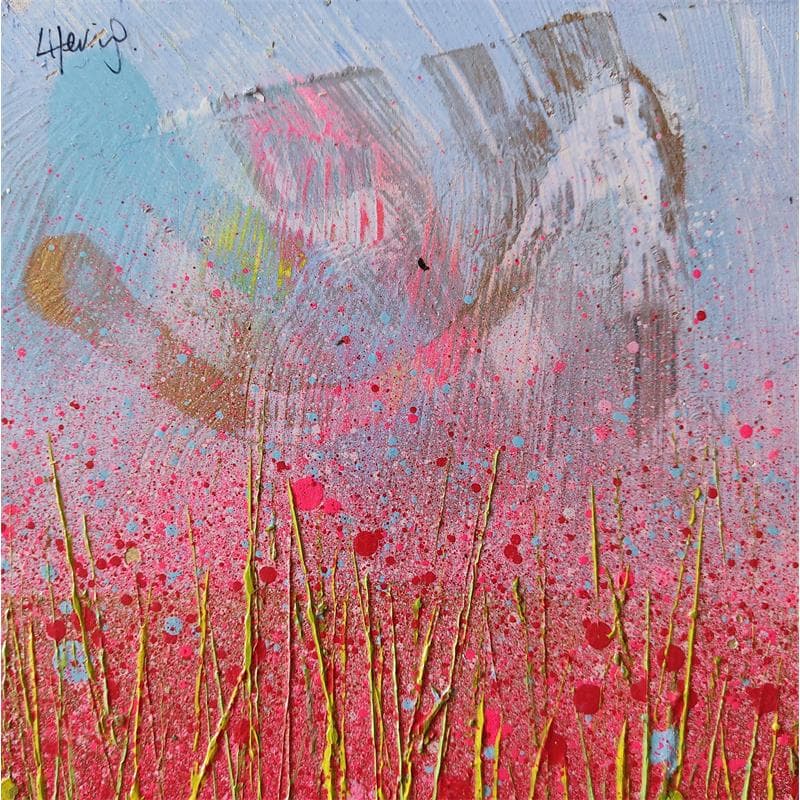 Painting Poppy spray by Herring Lee | Painting