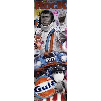 Painting GO 917 by Novarino Fabien | Painting Pop art Mixed Pop icons