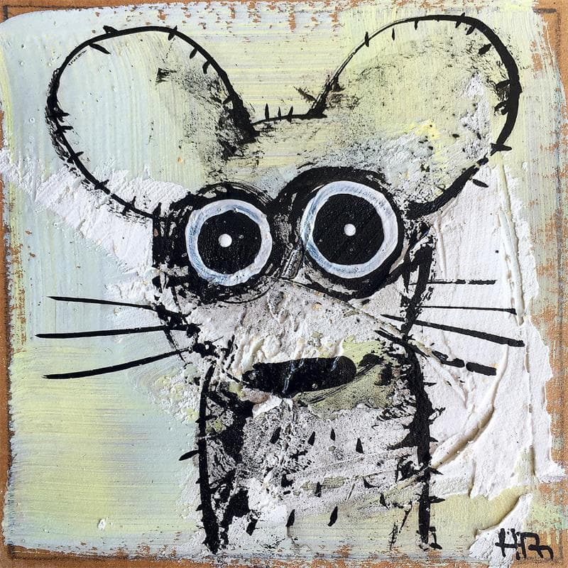 Painting Sans titre 1 by Maury Hervé | Painting Illustrative Mixed Animals