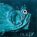 Gemälde Detracus von Moogly | Gemälde Art brut Tiere Acryl