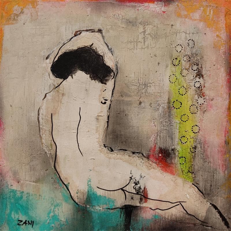 Painting Body I by Zani | Painting Figurative Acrylic Nude