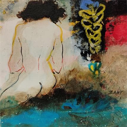 Painting Body full of happiness by Zani | Painting Figurative Acrylic Nude