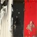 Gemälde Bandes colorées n°67 von Becam Carole | Gemälde Abstrakt Minimalistisch Öl