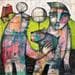 Painting The dog by Casado Dan  | Painting Figurative Mixed Life style