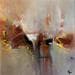Gemälde Ocres de provence von Teoli Chevieux Carine | Gemälde Abstrakt Minimalistisch Öl Acryl