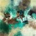 Gemälde Humanity von Teoli Chevieux Carine | Gemälde Abstrakt Minimalistisch Öl Acryl
