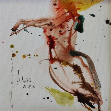 Painting Aléos 1-81 by Goessens Didier | Painting Figurative Mixed Nude