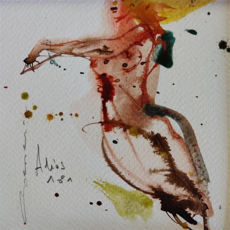Painting Aléos 1-81 by Goessens Didier | Painting Figurative Mixed Portrait Nude