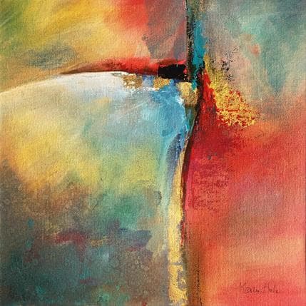 Painting Searching by Hale Karen | Painting Abstract Mixed