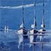 Painting Voilmar 613 by Francis Jalibert | Painting Figurative Oil Marine