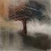 Gemälde Poetry Tree 2 von Lundh Jonas | Gemälde Figurativ Landschaften Acryl