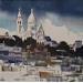Painting Paris 56 by Khodakivskyi Vasily | Painting Watercolor