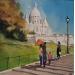 Painting Paris - J13 by Khodakivskyi Vasily | Painting Watercolor