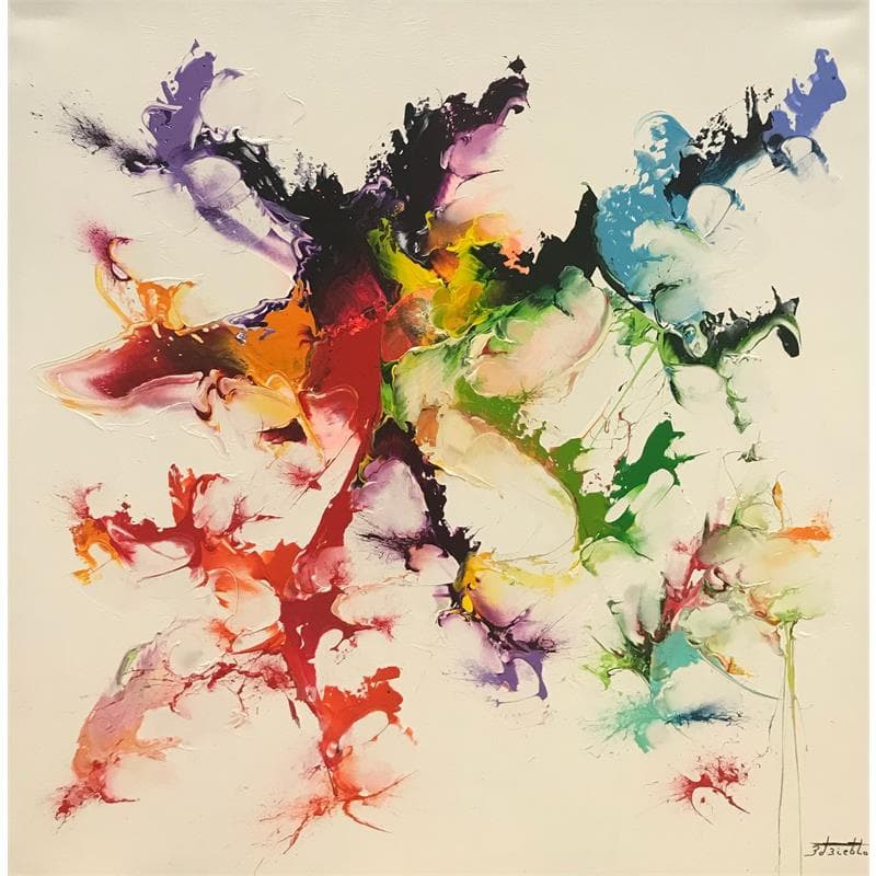 Painting 18.09.34 by Zdzieblo Thierry | Painting Abstract Acrylic